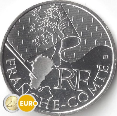 10 euros Francia 2010 - Franco Condado UNC