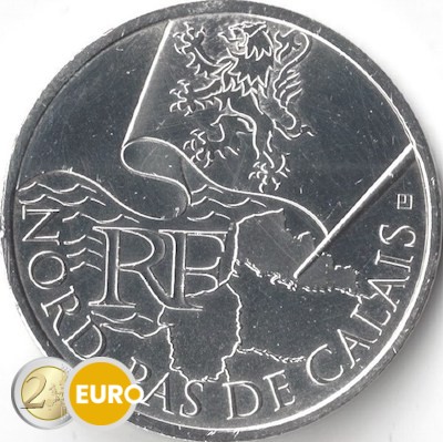 10 euros Francia 2010 - Norte-Paso de Calais UNC