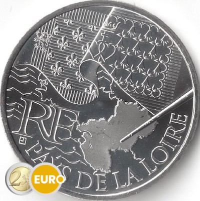 10 euros Francia 2010 - Países del Loira UNC