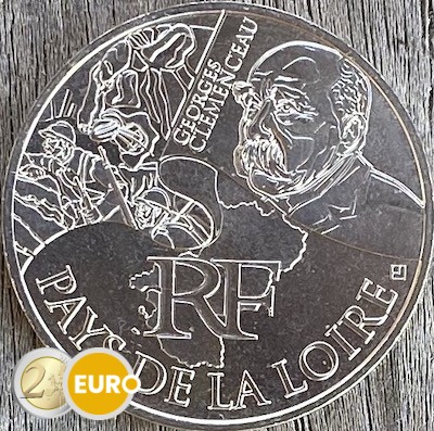 10 euro Frankrijk 2012 - Pays de la Loire UNC