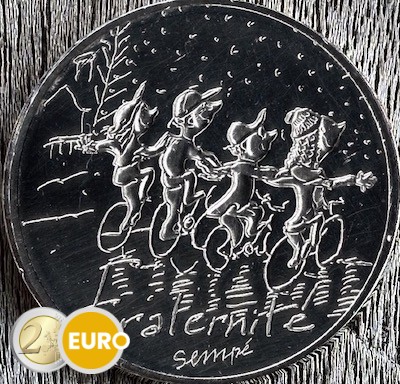 10 Euro Frankreich 2014 - Brüderlichkeit Winter UNZ