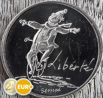 10 euro Frankrijk 2014 - Vrijheid Winter UNC