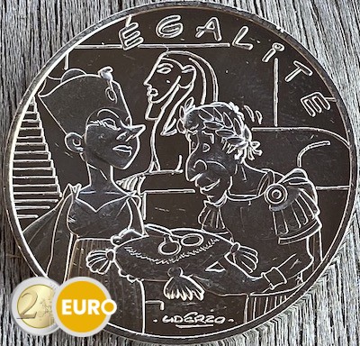 10 euros Francia 2015 - Asterix igualdad Cleopatra