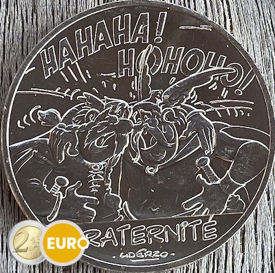 10 euros Francia 2015 - Asterix fraternidad en Bélgica