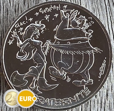 10 euros Francia 2015 - Asterix fraternidad en Hispania