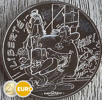 10 euros Francia 2015 - Asterix libertad en Bretaña