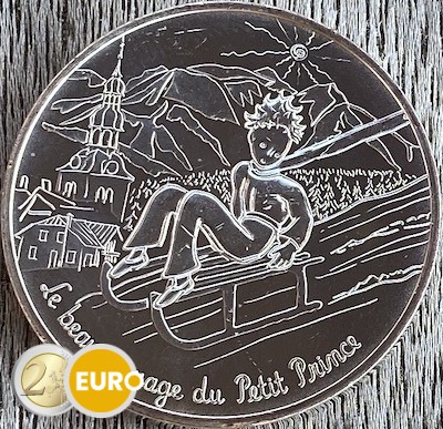 10 Euro Frankreich 2016 - Der kleine Prinz Schlittenfahrt Savoie