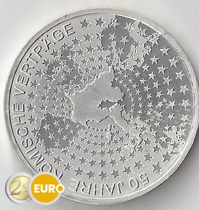 Alemania 2007 - 10 euros F 50 años Tratado de Roma TdR BU FDC