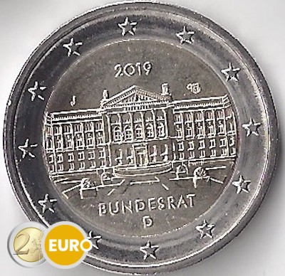 2 euro Germany 2019 - J Bundesrat UNC