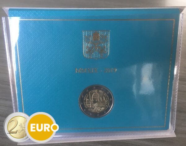 2 euro Vatican 2019 - 90 years Vatican City BU FDC