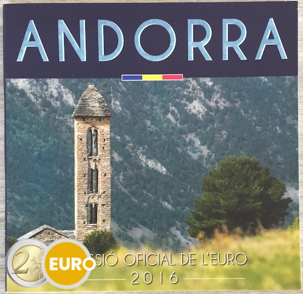 Serie de euro BU FDC Andorra 2016