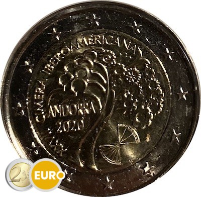 2 euro Andorra 2020 - Ibero-American summit UNC