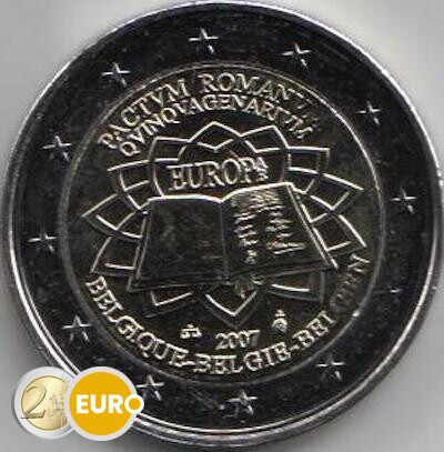 2 euro Bélgica 2007 - Tratado de Roma TdR UNC