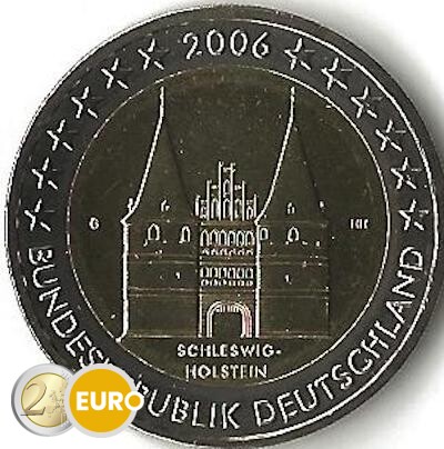 2 euros Alemania 2006 - G Schleswig-Holstein UNC