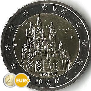 Alemania 2012 - 2 euros F Baviera UNC