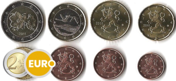 Euro set UNC Finland 2011