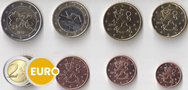 Serie de euro UNC Finlandia 2015