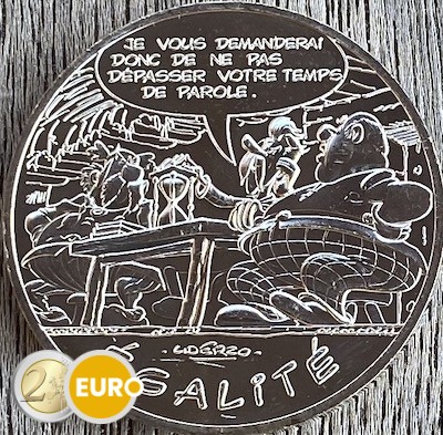 10 euros Francia 2015 - Asterix igualdad El regalo del César