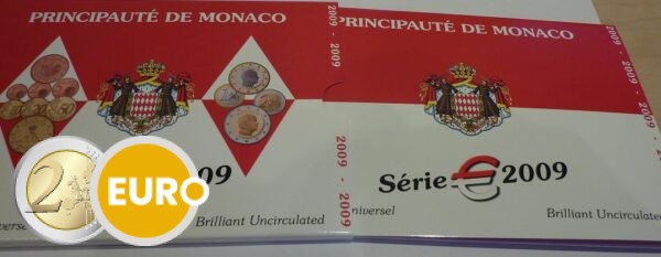 Serie de euro BU FDC Monaco 2009