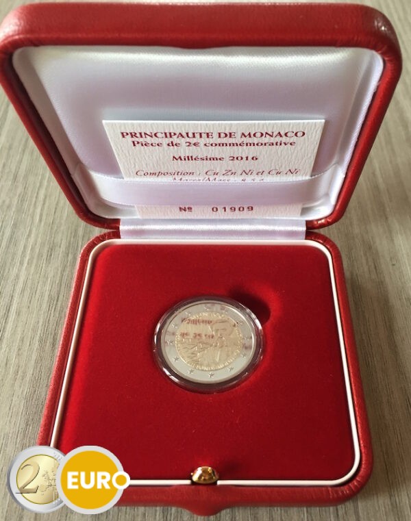 2 euro Monaco 2016 - Monte Carlo BE Proof