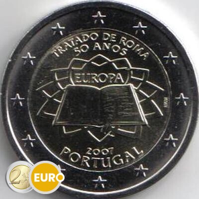 Portugal 2007 - 2 euros Tratado de Roma TdR UNC