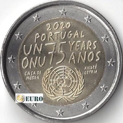 2 euros Portugal 2020 - Naciones Unidas ONU UNC