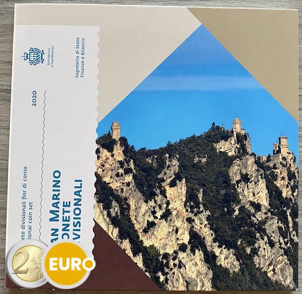 Serie de euro BU FDC San Marino 2020