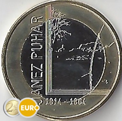 3 euro Slovenia 2014 - Janez Puhar UNC