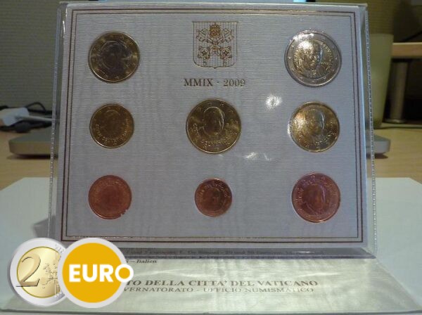 Euro set BU FDC Vatican 2009