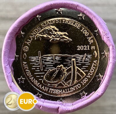 Rollo 2 euros Finlandia 2021 - islas Aland