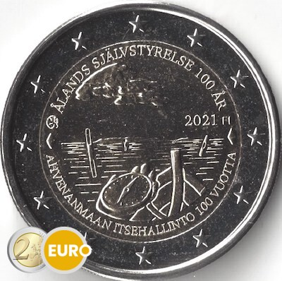 2 Euro Finnland 2021 - Alandinseln UNZ