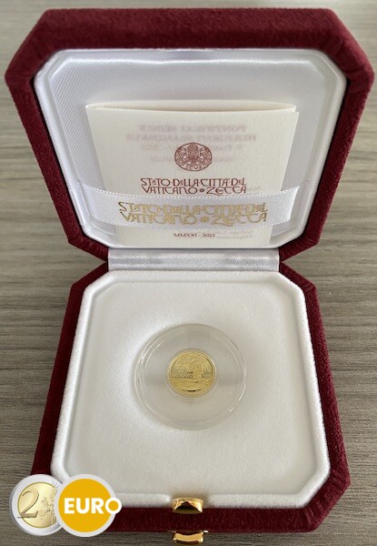 10 euro Vatican 2021 - Baptism BE Proof Gold