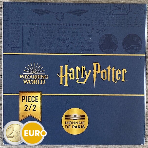 250 euros Francia 2021 - Harry Potter snitch dorada BE Proof Oro