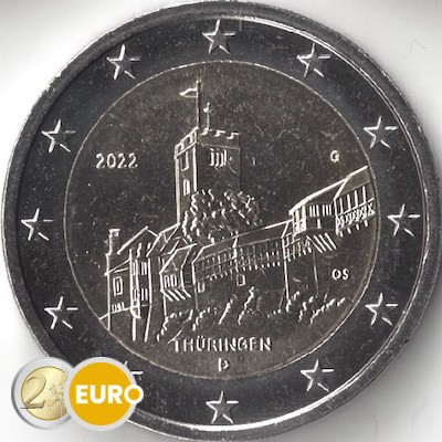2 euro Duitsland 2022 - G Thuringen UNC