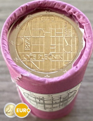 Roll 2 euro Slovenia 2022 - Joze Plecnik