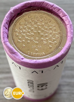 Roll 2 euro Latvia 2022 - Bank of Latvia