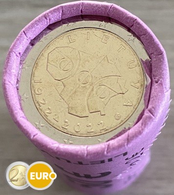 Roll 2 euro Lithuania 2022 - 100 years of basketball