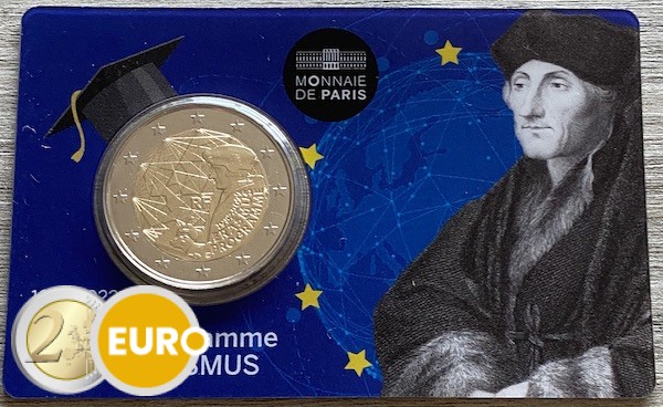 2 euros Francia 2022 - Erasmus BU FDC Coincard