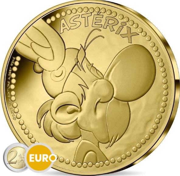 250 euros Francia 2022 - Asterix BE Proof Oro