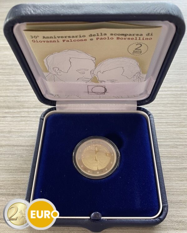 2 euros Italie 2022 - Falcone et Borsellino BE Proof