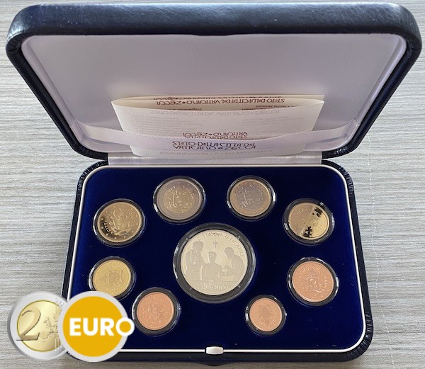 Euro set BE Proof Vatican 2022