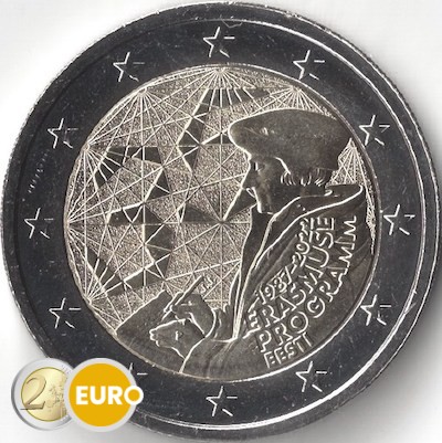 2 euros Estonie 2022 - Erasmus UNC