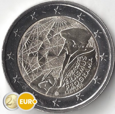 2 euro Lithuania 2022 - Erasmus UNC