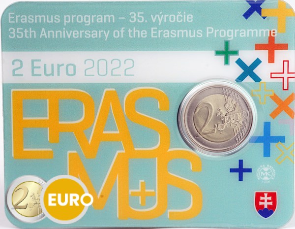 2 Euro Slowakei 2022 - Erasmus Stgl. Coincard