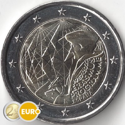 2 euro Spain 2022 - Erasmus UNC