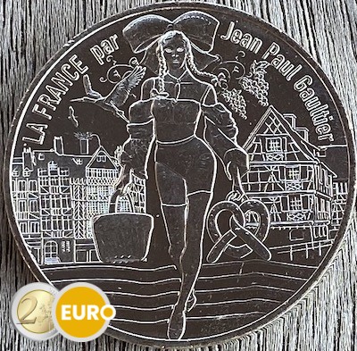 10 euro Frankrijk 2017 - Jean-Paul Gaultier - Elzas
