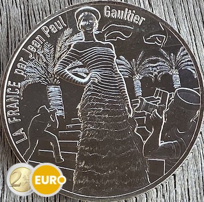 10 euros Francia 2017 - Jean-Paul Gaultier - Riviera Francesa