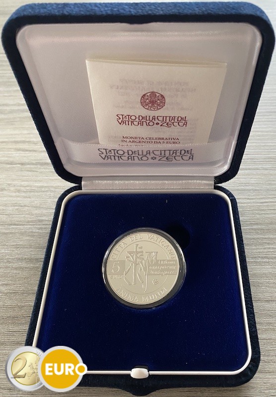 5 euro Vatican 2022 - Anima Mundi BE Proof Silver