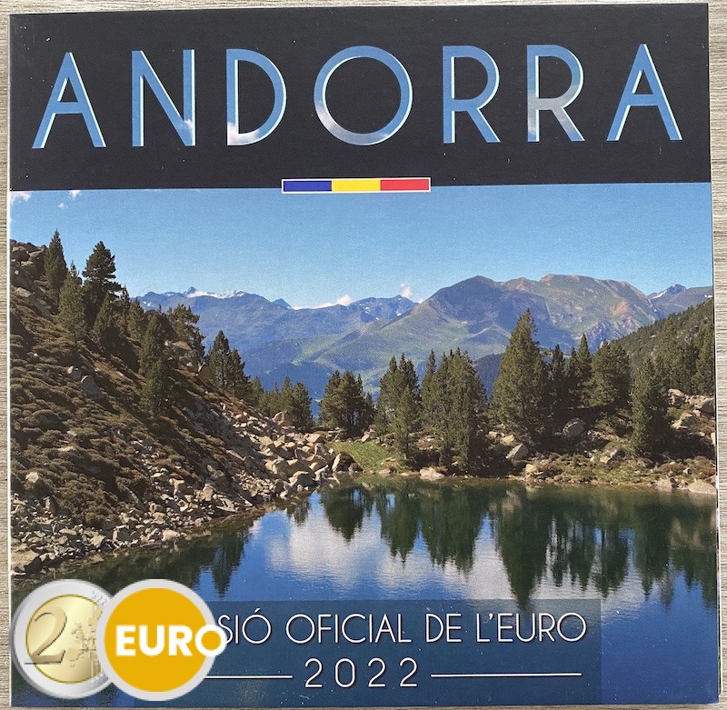 Serie de euro BU FDC Andorra 2022