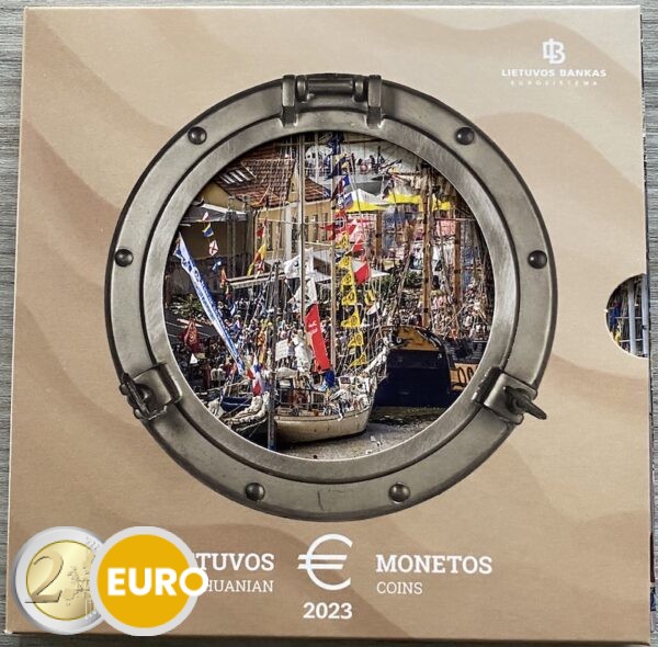Euro set BU FDC Lithuania 2023